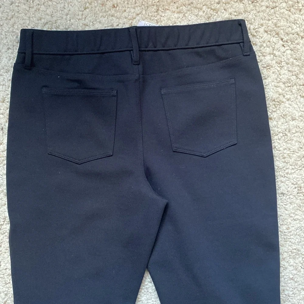 NWT J.Crew Mercantile Gigi Black Ponte Pants - Picture 6 of 6